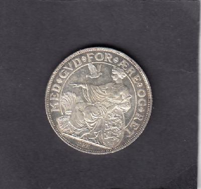 Beschrijving: 2 Kroner 40 TH.ANN.REIGN